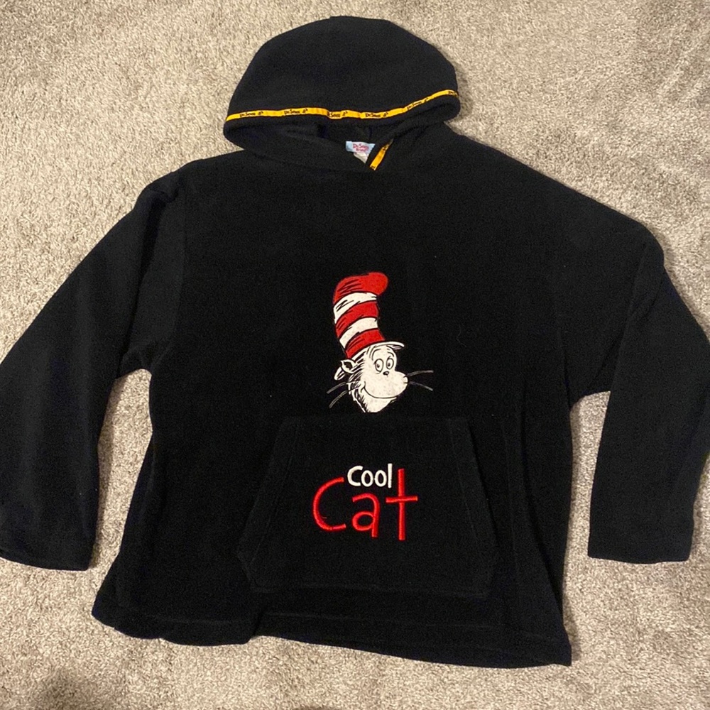 Vintage Dr. Seuss Fleece Hoodie